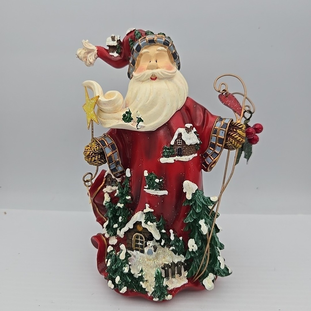 2002 Home Interior‎ "Let's Celebrate" #55048 Santa Figurine